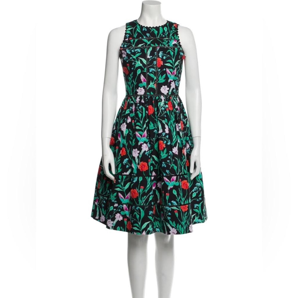 Kate Spade jardin cotton poplin dress